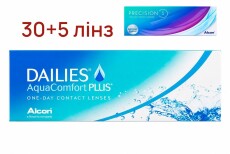 Однодневные контактные линзы Dailies Aqua Comfort Plus - № 0